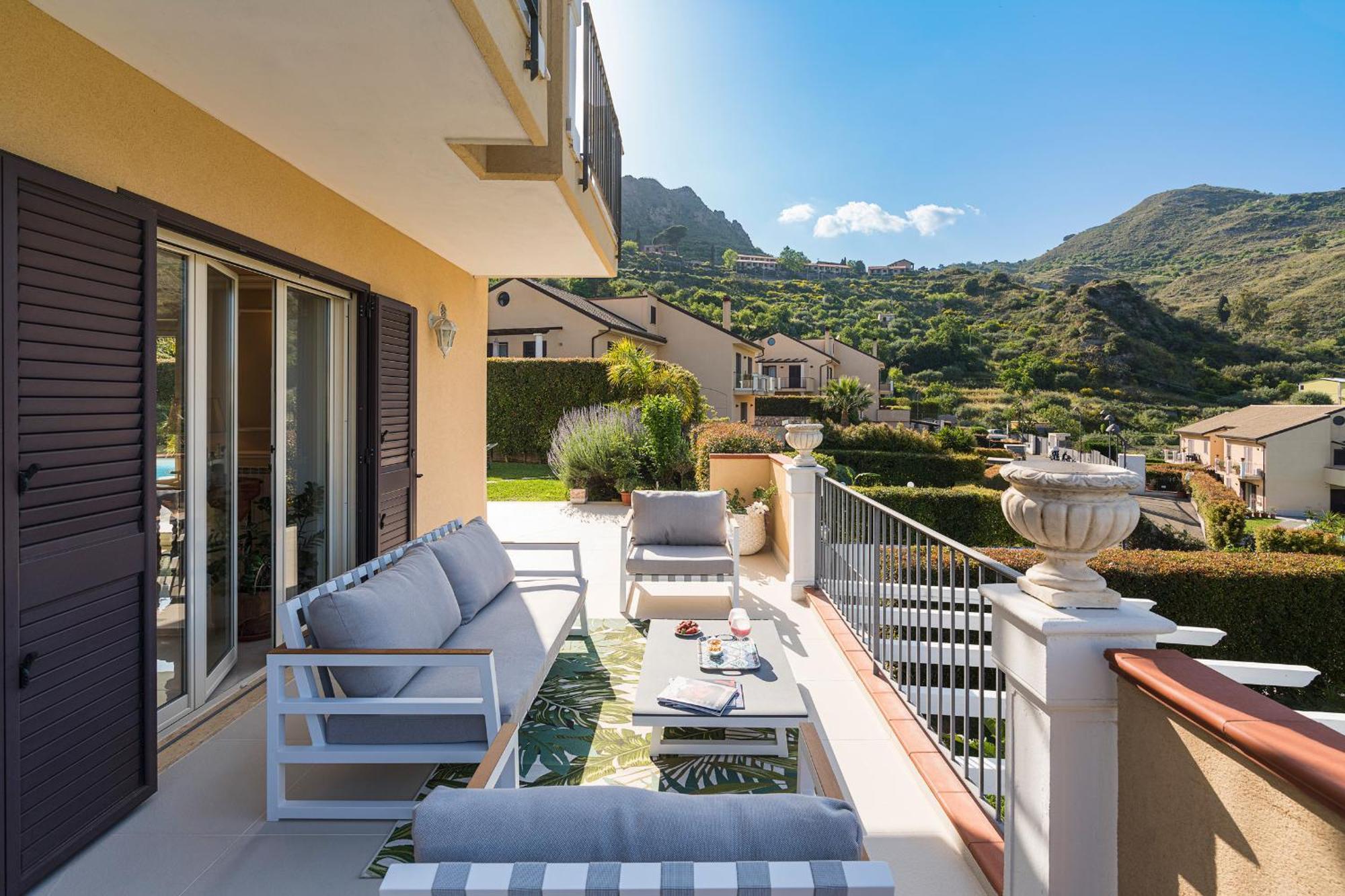 Villa Giutitta Taormina Exterior foto
