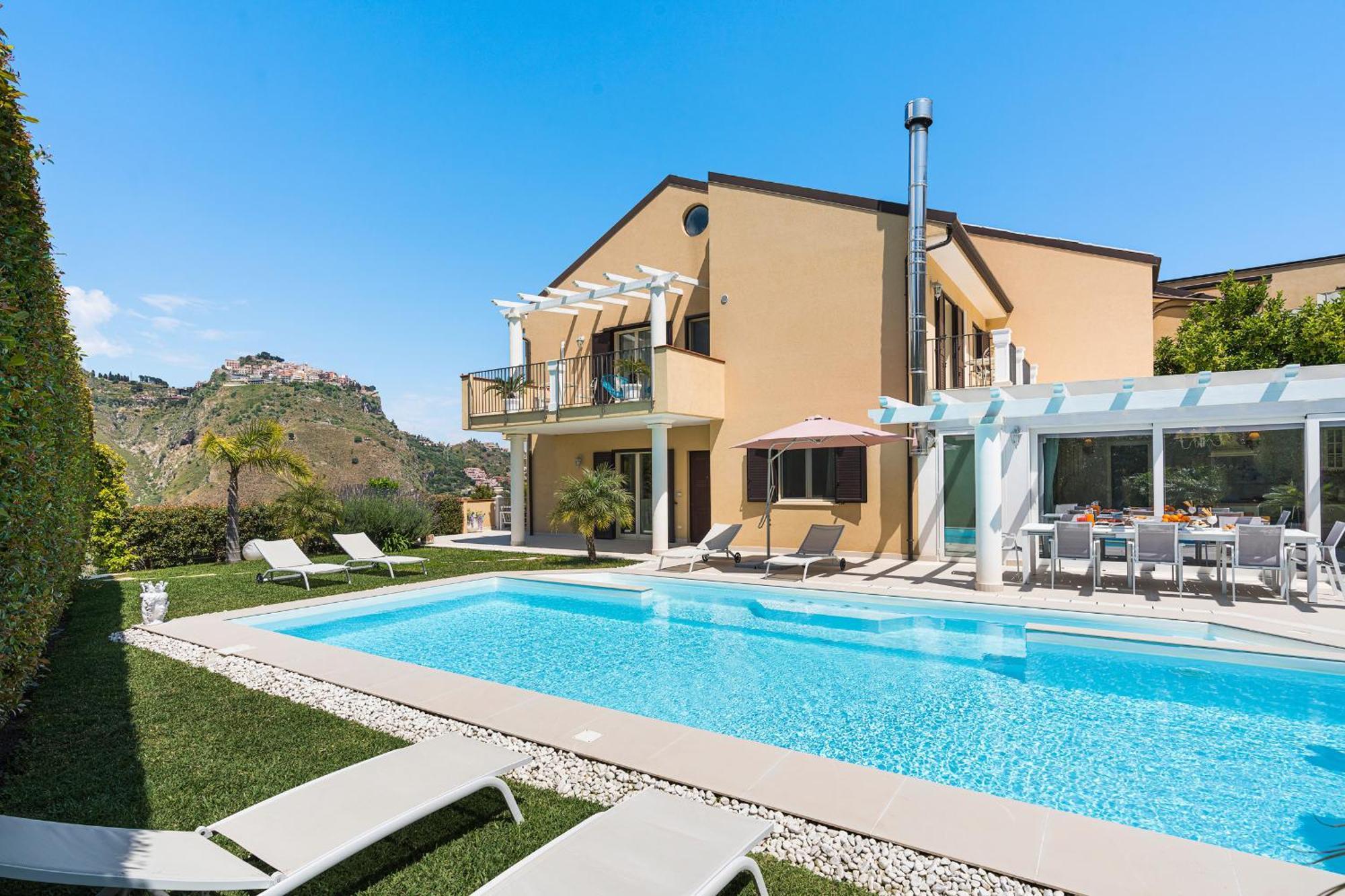 Villa Giutitta Taormina Exterior foto