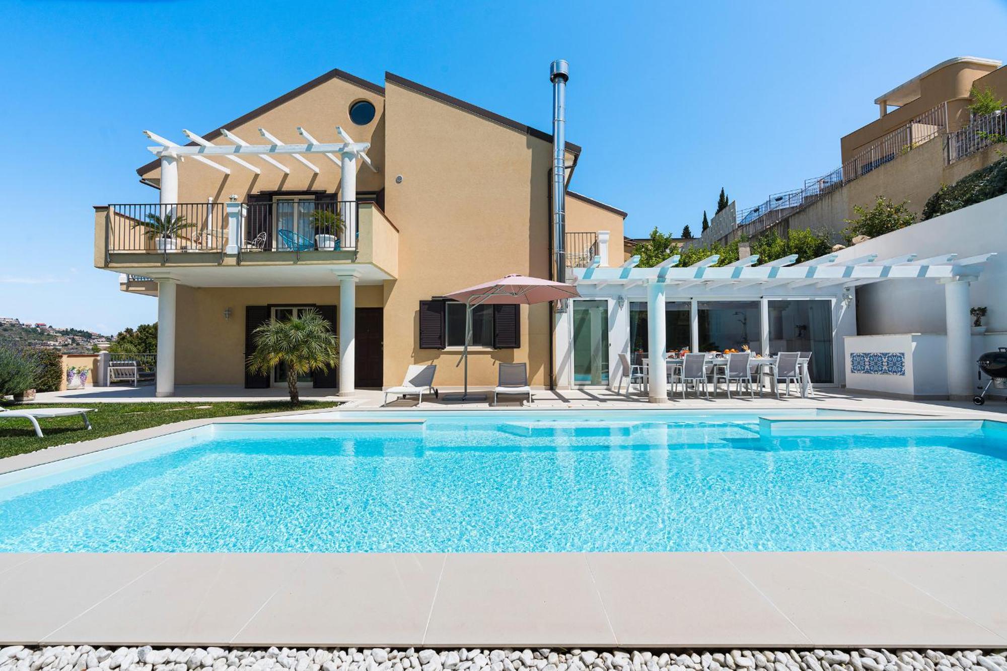 Villa Giutitta Taormina Exterior foto