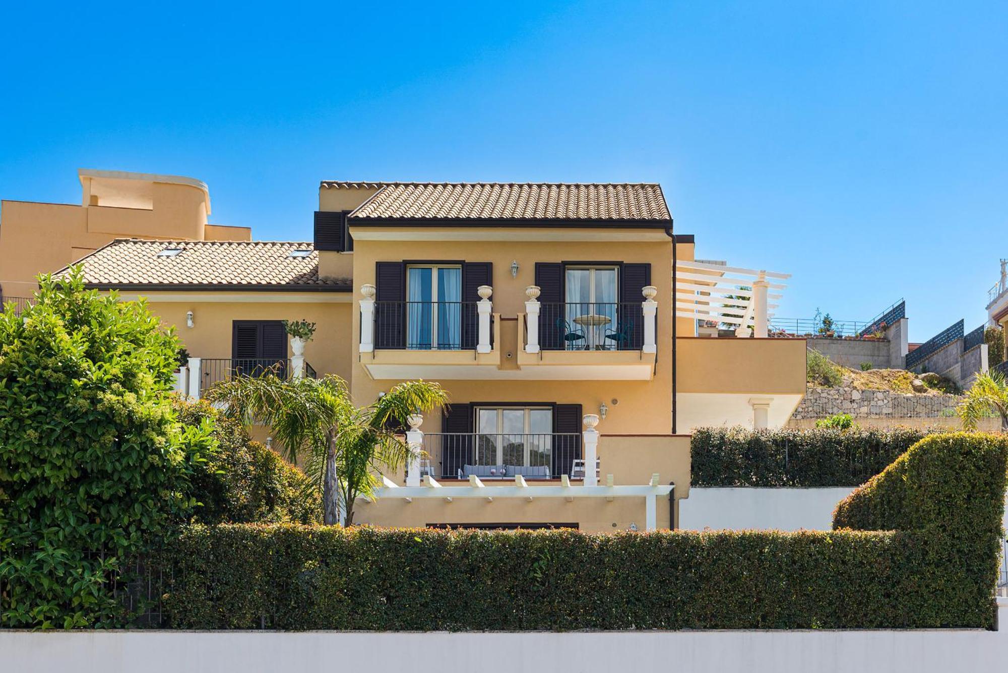 Villa Giutitta Taormina Exterior foto